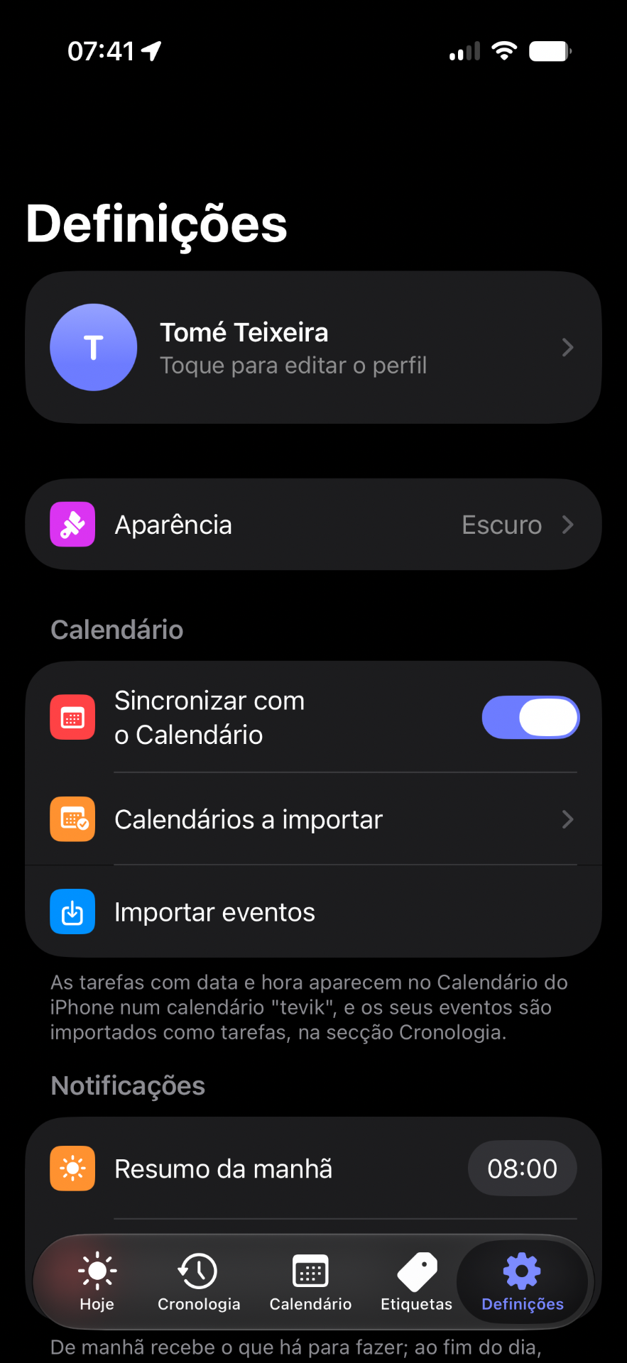 Tevik — Definições e Aparência